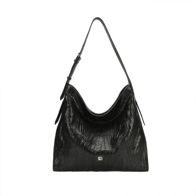 Flower handbag original design tote bag niche soft bag