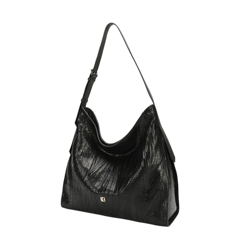 Flower handbag original design tote bag niche soft bag