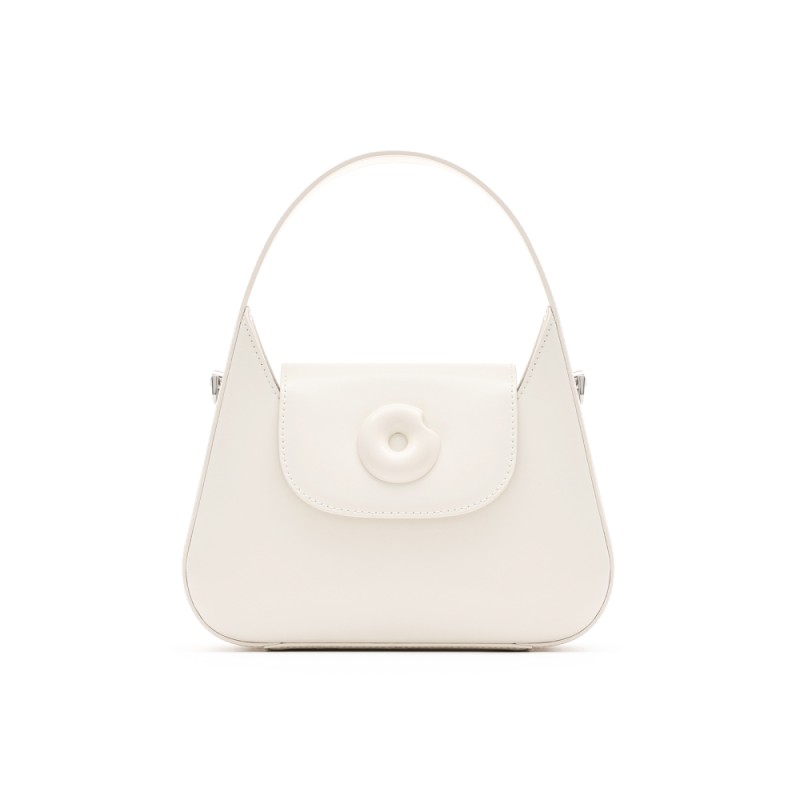 Textured crossbody small bag popular croissant